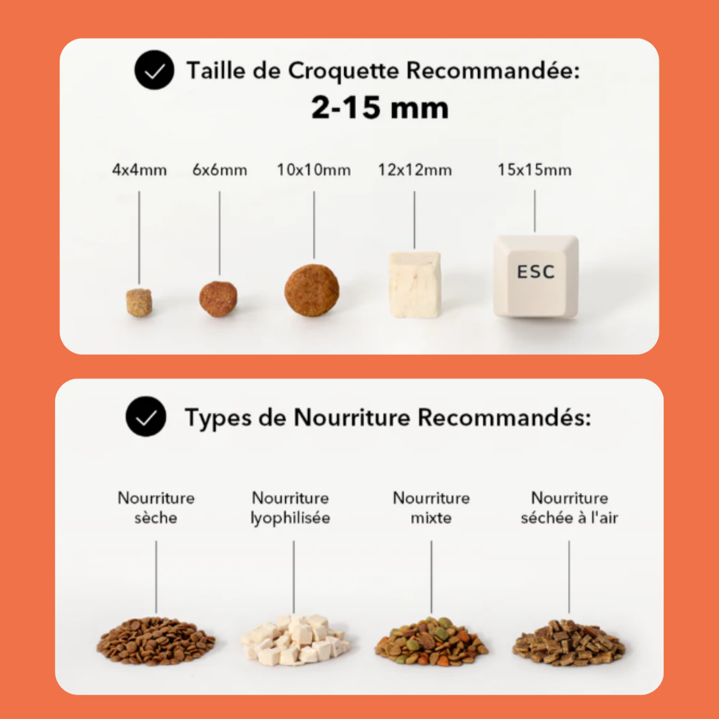 Distributeur Smart Croquettes – WiFi ou Vidéo